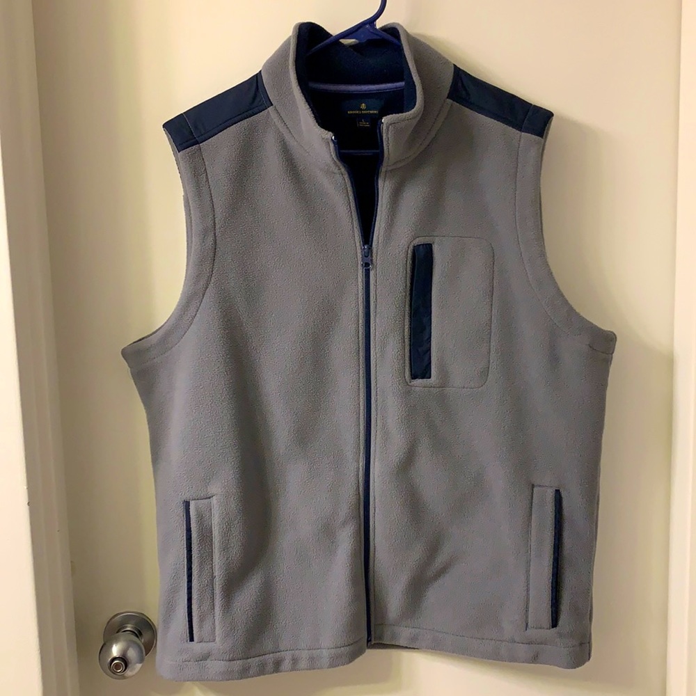 Men’s Brooks Brothers Fleece Vest
